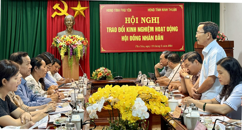 Trao đổi kinh nghiệm hoạt động HĐND giữa hai tỉnh Phú Yên và Ninh Thuận